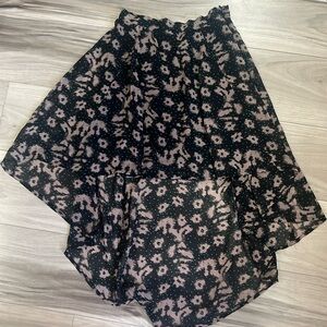 BAR III Floral Skirt